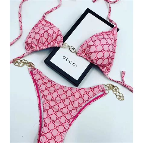 gucci bikini womens|Gucci bikini top.